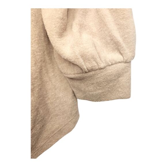 NEW ANA Women's Plus Size Fleece Cowl Neck Top with 3/4 Sleeves Brown (Size: 1X) - Picture 5 of 6